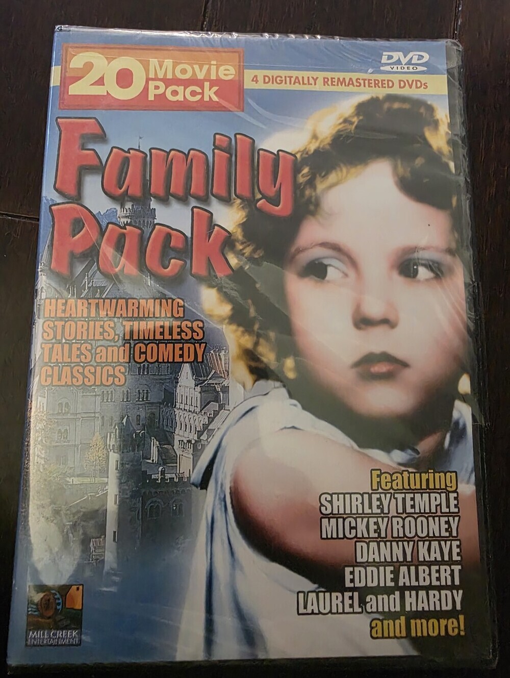 Family Pack Classic Movie DVD Collection Shirley Temple, Mickey Rooney And More